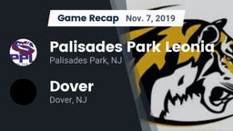 Recap: Palisades Park Leonia  vs. Dover  2019