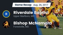 Recap: Riverdale Baptist  vs. Bishop McNamara  2017