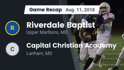 Recap: Riverdale Baptist  vs. Capital Christian Academy 2018