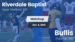 Matchup: Riverdale Baptist vs. Bullis  2019