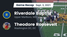Recap: Riverdale Baptist  vs. Theodore Roosevelt  2021