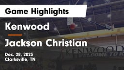 Kenwood  vs Jackson Christian  Game Highlights - Dec. 28, 2023