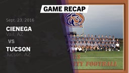 Recap: Cienega  vs. Tucson  2016