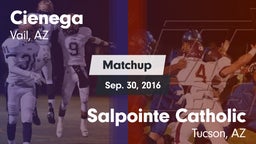 Matchup: Cienega  vs. Salpointe Catholic  2016