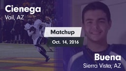 Matchup: Cienega  vs. Buena  2016