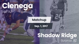 Matchup: Cienega  vs. Shadow Ridge  2017