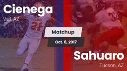Matchup: Cienega  vs. Sahuaro  2017