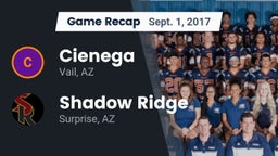 Recap: Cienega  vs. Shadow Ridge  2017