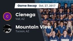 Recap: Cienega  vs. Mountain View  2017