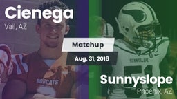 Matchup: Cienega  vs. Sunnyslope  2018