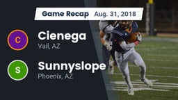Recap: Cienega  vs. Sunnyslope  2018