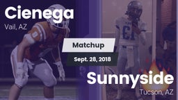 Matchup: Cienega  vs. Sunnyside  2018