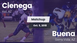 Matchup: Cienega  vs. Buena  2018