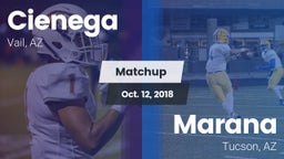 Matchup: Cienega  vs. Marana  2018