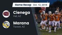 Recap: Cienega  vs. Marana  2018