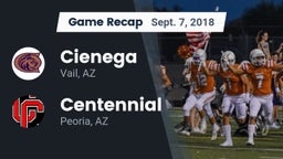 Recap: Cienega  vs. Centennial  2018