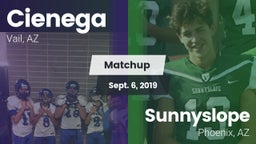 Matchup: Cienega  vs. Sunnyslope  2019