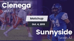 Matchup: Cienega  vs. Sunnyside  2019