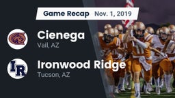 Recap: Cienega  vs. Ironwood Ridge  2019