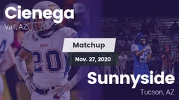 Matchup: Cienega  vs. Sunnyside  2020