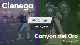 Matchup: Cienega  vs. Canyon del Oro  2020