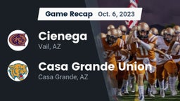 Recap: Cienega  vs. Casa Grande Union  2023
