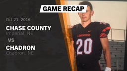 Recap: Chase County  vs. Chadron  2016
