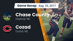Recap: Chase County  vs. Cozad  2017