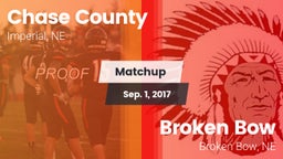 Matchup: Chase County High vs. Broken Bow  2017