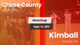 Matchup: Chase County High vs. Kimball  2017