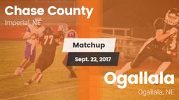 Matchup: Chase County High vs. Ogallala  2017