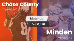 Matchup: Chase County High vs. Minden  2017