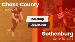 Matchup: Chase County High vs. Gothenburg  2018