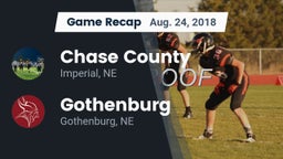 Recap: Chase County  vs. Gothenburg  2018