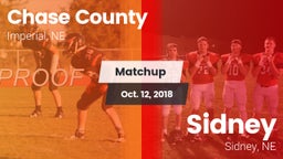 Matchup: Chase County High vs. Sidney  2017