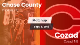 Matchup: Chase County High vs. Cozad  2019