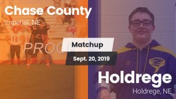 Matchup: Chase County High vs. Holdrege  2019