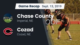 Recap: Chase County  vs. Cozad  2019