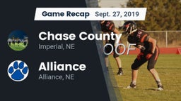 Recap: Chase County  vs. Alliance  2019