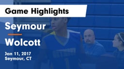 Seymour  vs Wolcott  Game Highlights - Jan 11, 2017