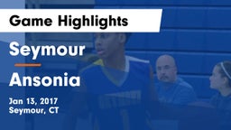 Seymour  vs Ansonia  Game Highlights - Jan 13, 2017