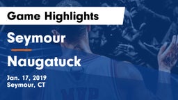 Seymour  vs Naugatuck  Game Highlights - Jan. 17, 2019