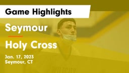 Seymour  vs Holy Cross  Game Highlights - Jan. 17, 2023