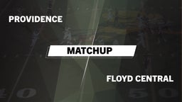 Matchup: Providence High vs. Floyd Central 2016