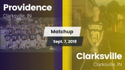 Matchup: Providence High vs. Clarksville  2018