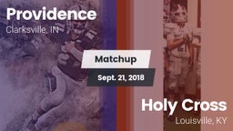 Matchup: Providence High vs. Holy Cross  2018