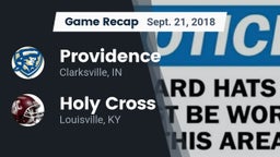 Recap: Providence  vs. Holy Cross  2018