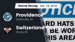Recap: Providence  vs. Switzerland County  2018