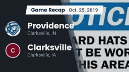 Recap: Providence  vs. Clarksville  2019