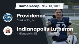 Recap: Providence  vs. Indianapolis Lutheran  2023